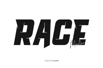Race Master-Speed Display Font