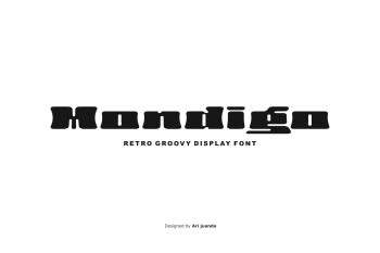 Mondigo-Retro Groovy Font