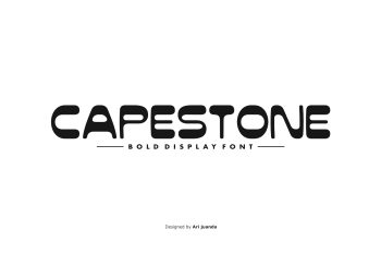 Capestone – Bold Display Font
