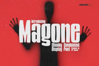 Magone -Chunky Condensed Display Font