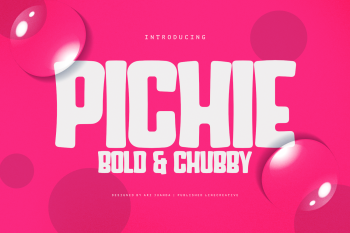 Pichie Cute Display Font