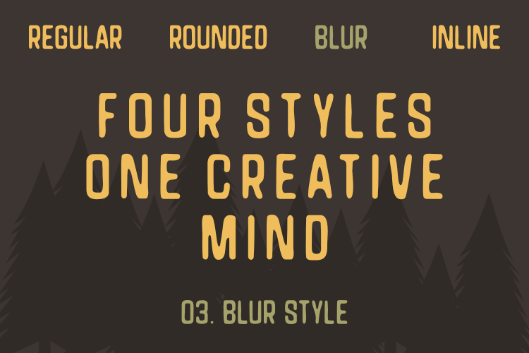 Monzed – Condensed Display Font Family